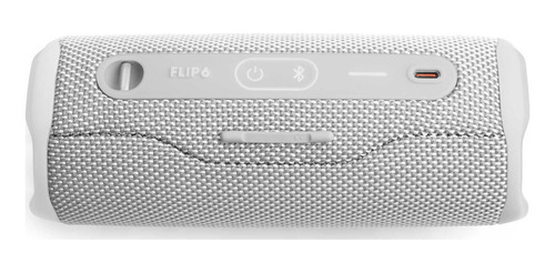 Parlante Jbl Flip 6 Portátil Con Bluetooth Waterproof Blanco