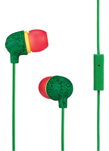 House Of Marley Little Bird: Auriculares Con Cable Con Micr. Color Rasta