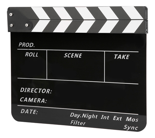 Claqueta Acrílica, 30 X 25 Cm, Director Movie Clappers