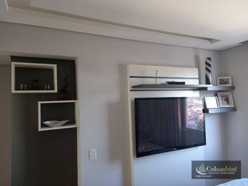 Imagem 7 de 14 de Apartamento Com 3 Dormitórios À Venda, 128 M² Por R$ 1.550.000,00 - Jardim São Caetano - São Caetano Do Sul/sp - Ap1420