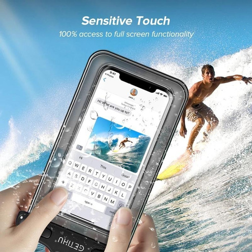 Protector Para Celular Agua, Virus Y Bacterias