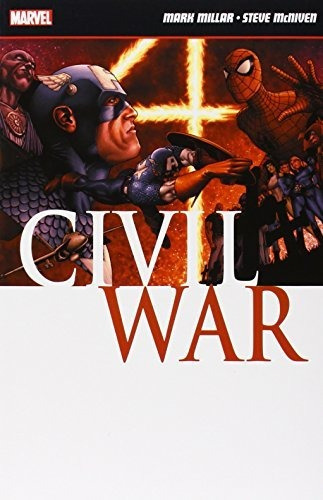 Civil War, De Mark Millar. Editorial Panini Books, Tapa Blanda En Inglés, 2007