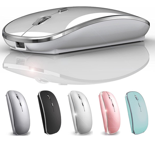 Mouse Inalámbrico Recargable Mac - Plata