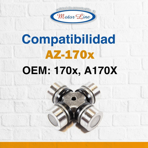 Cruceta 170x / 2 3/8 Pulgada / Serie 1350 / Kenworth W924