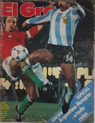 El Gráfico 3061 Mundial 1978 Argentina 2 Hungria 1