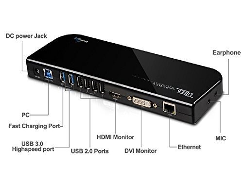 Estación De Conexión Liztek Usb 3.0 Universal P/laptop Y Más