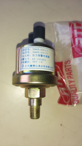 Valvula Sensor Presion Aceite Cummins Planta Electrica