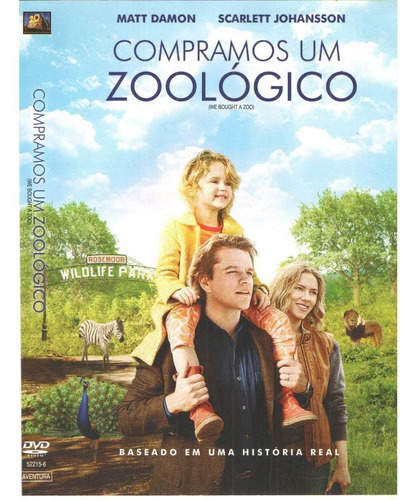 Dvd Compramos Um Zoologico - Original - 