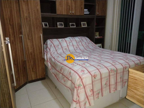 Excelente Apartamento Com 2 Dormitórios À Venda, 80 M² Por R$ 295.000,00 - Recreio - Rio Das Ostras/rj - Ap0703