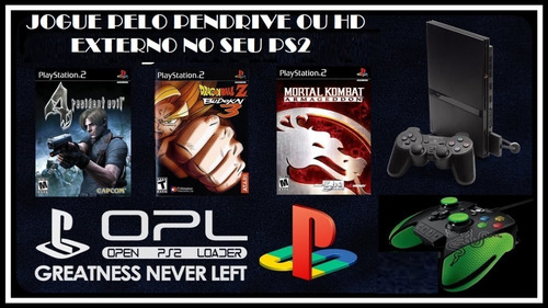 Kit Ps2 Memory Card Opl + Hd Externo 500gb (Usado)