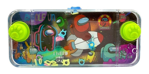 Imagem 3 de 6 de Aquaplay Among Us Pop It Celular Infantil Argolas Brinquedo