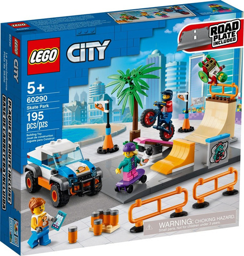 Lego City 60290 Bloques Pista De Skate