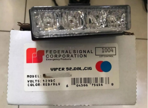 Luces Led Policíal Strobo Federal Signal Original