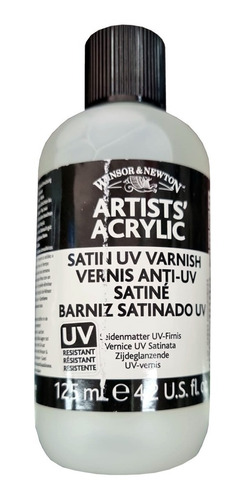 Winsor & Newton Barniz Profesional Acrilico Satinado Uv 125m