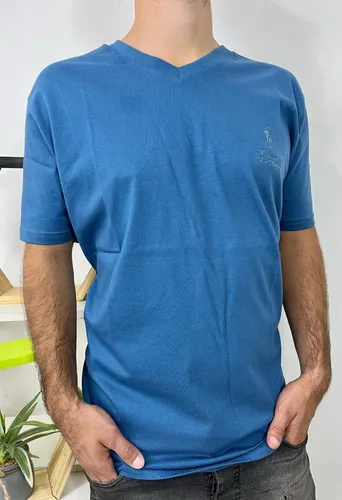 Remera Escote V Aero Neon Talle Especial Grande 8 10