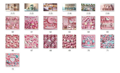 Kit Digital Cliparts Imagenes Png Fondos Hello Kitty
