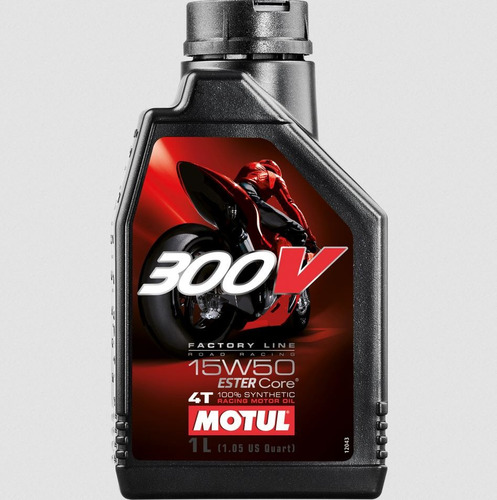 Aceite Motul  Sintetico 15w50 1lt 300v