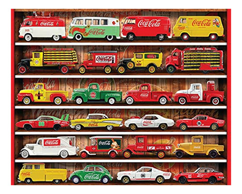 Rompecabezas Springbok De 1000 Piezas Con Autos De Coca Cola