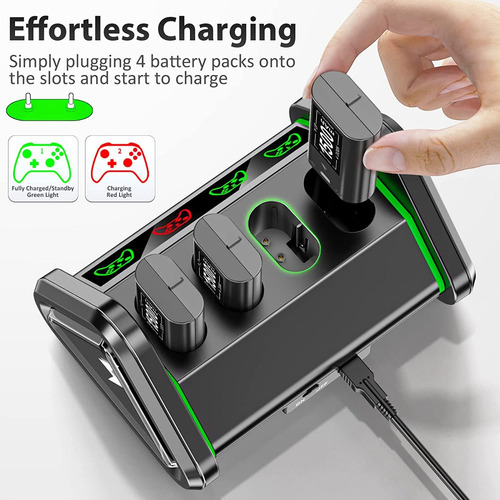 Baterías Recargables Para Series X/s And Xbox One S/x/elite