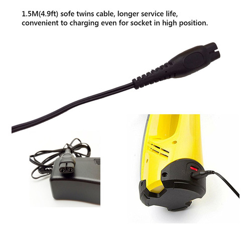Cargador De Aspiradora P Mx-055060a Karcher Wv50 De 5,5 V Y