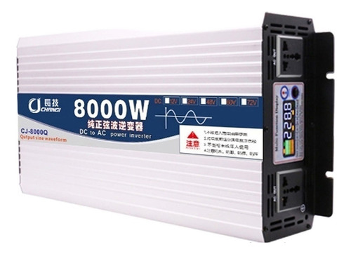 8000w 110v Inversor De Onda Sinusoidal Pura 12v/24v/48v/60v