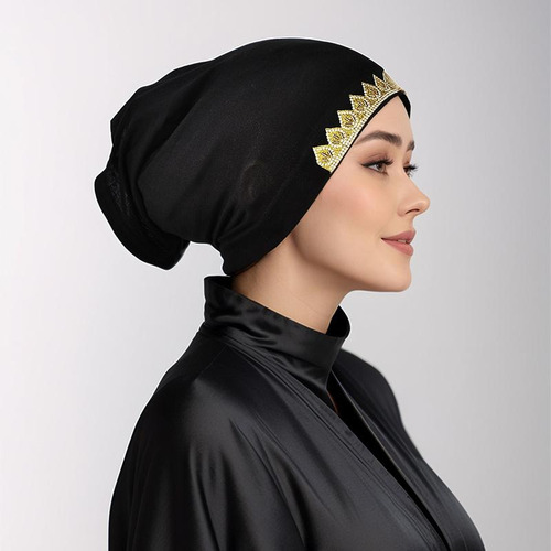 Hijab Inner Hijab Modal Tube Gorra Elástica De Algodón