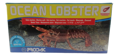 Prodac Sal Ocean Lobster Acuario Peces Pecera