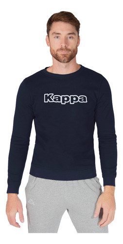 Sudadera Hombre Deportiva Kappa Logo Crewka