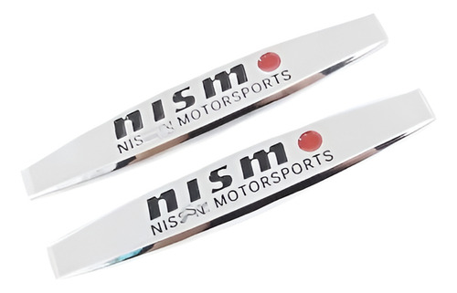 Nismo Fender Divisa Etiqueta Cuerpo Lado Falda Engomada Meta