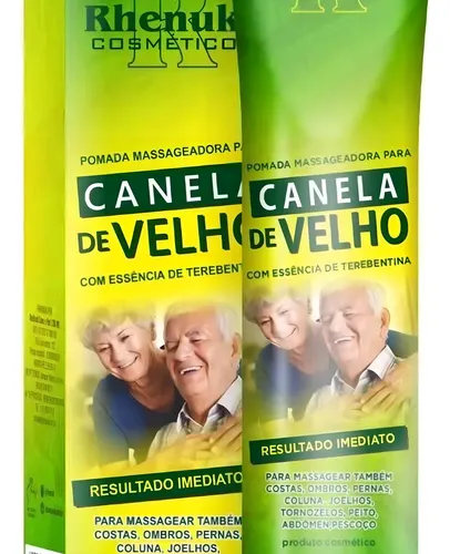 Canela De Velho Creme 150g Relajante Local Para Alivio De Dolor