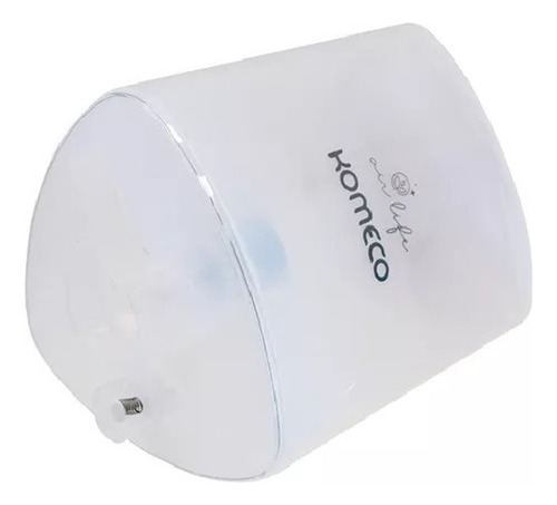Umidificador Ultrassônico, Aromatizador + Abajur Quarto Bebê Cor Branco