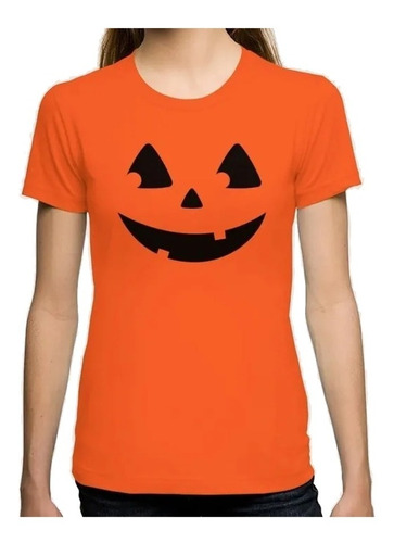 Playera Calabaza Disfraz Halloween Día De Muertos Regalo