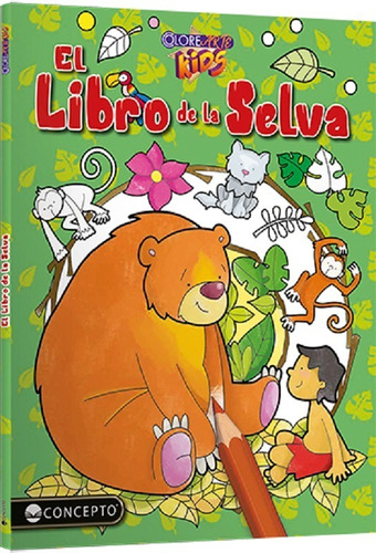 Libro Para Colorear Colorearte Kids - Latinbooks 