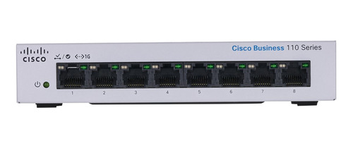 Switch Cisco Cbs110 8 Puertos Gigabit Small Business