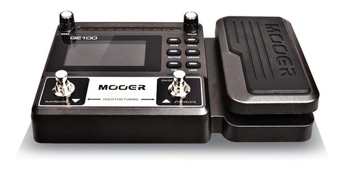Pedal de efeito Mooer GE100 preto