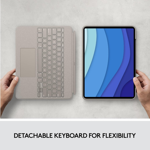 Logitech Combo Touch iPad Pro 12,9 Pulgadas (5ª Generació...