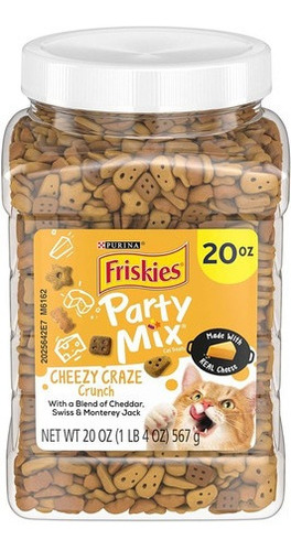 Friskies Party Mix Alimento Original Crunch Para Gatos Adult