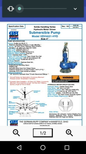 Bomba Sumergible Pozo Petrolero 60 Hp Modelo Hsv4a31-hyd