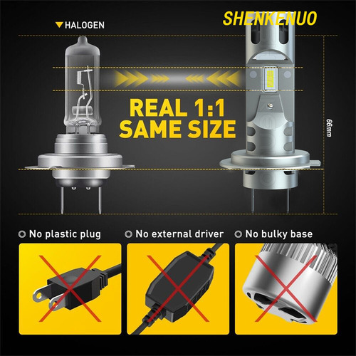 Bombilla Led Fargo Para Ktm 350 Exc-f 14-2022