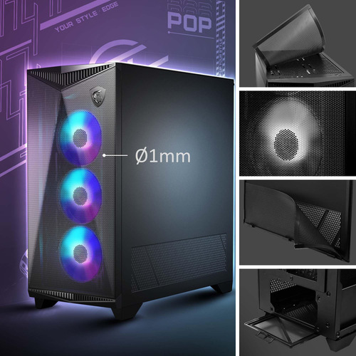 Msi Mpg Gungnir 300r Airflow - Case De Pc De Juego Media Pre