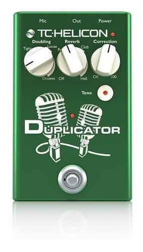 Pedal De Efectos Vocal Tc Helicon Duplicator Con Autotune