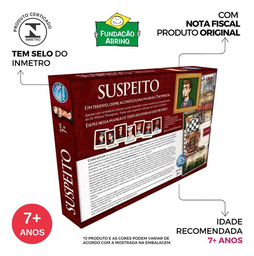 Jogo De Tabuleiro Desafio Mistério Para Crianças E Adultos