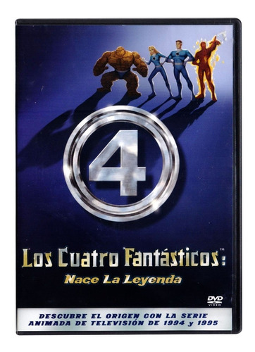 Los 4 Cuatro Fantasticos Nace La Leyenda 4 Episodios Dvd