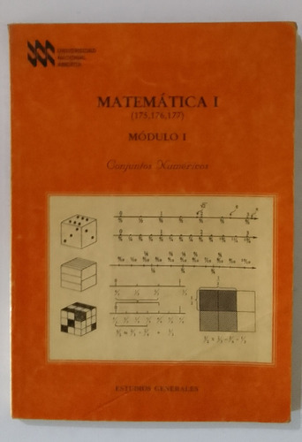 Libros Matemática 1 (1-2-3-4) Universidad Nacional Abierta