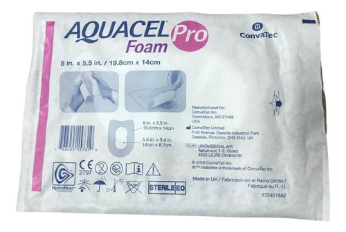 Aquacel Foam Pro Heel 19.8x14cm 1 Uni - Convatec