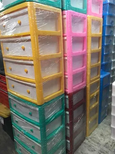 Organizador O Cajonera De Plástico Ropa Grande 5 Cajones