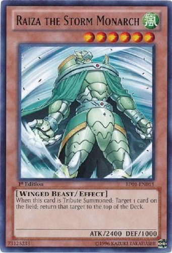 Raiza El Monarca De Las Tormentas Raro Yugioh