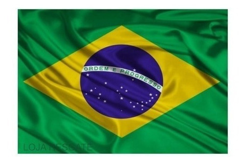 Bandeira Do Brasil Oficial Grande 1,50m X 1,00m Dupla Face
