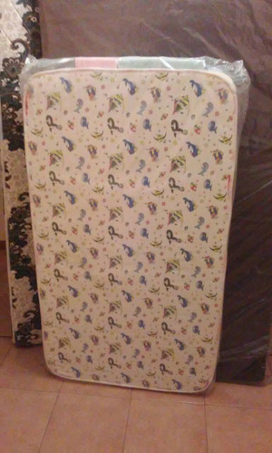 Colchón Infantil De Cuna 100x60x10 Marca Taurus Espuma