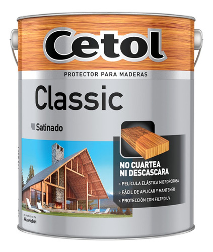 Impregnante Madera Cetol Lasur Classic Cristal 4l Brillante